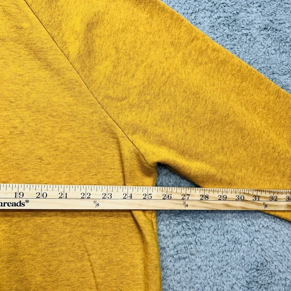 Nike Essential‎ Mustard Heather Fleece Hoodie Womens 2X Gold Pullover Streetwear